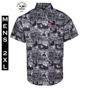 DIXXON FLANNEL - VENUE Party Shirt - Short Sleeve - Men's 2XL